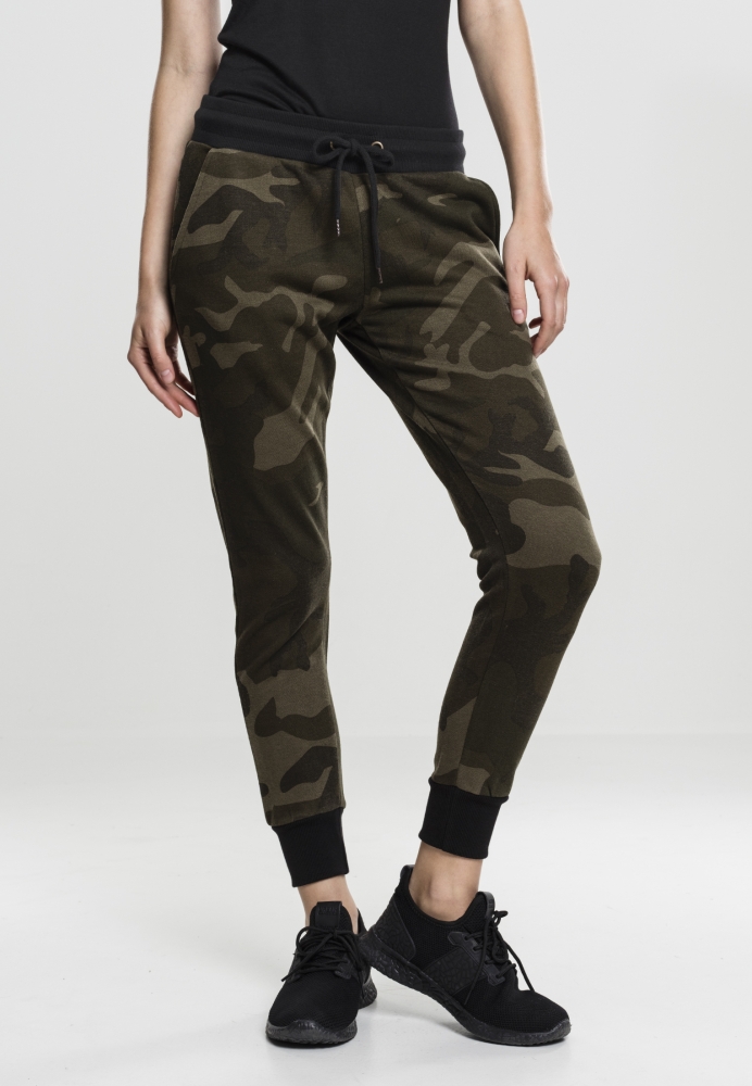 Pantalon Camo Terry dama Urban Classics