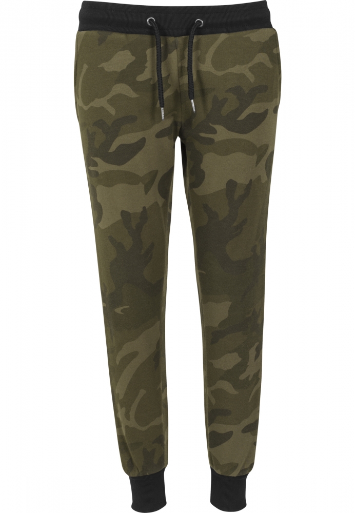 Pantalon Camo Terry dama Urban Classics