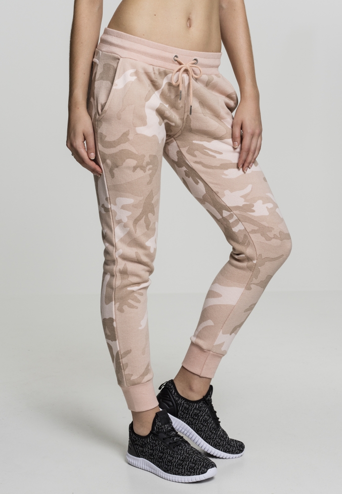 Pantalon Camo Terry dama Urban Classics