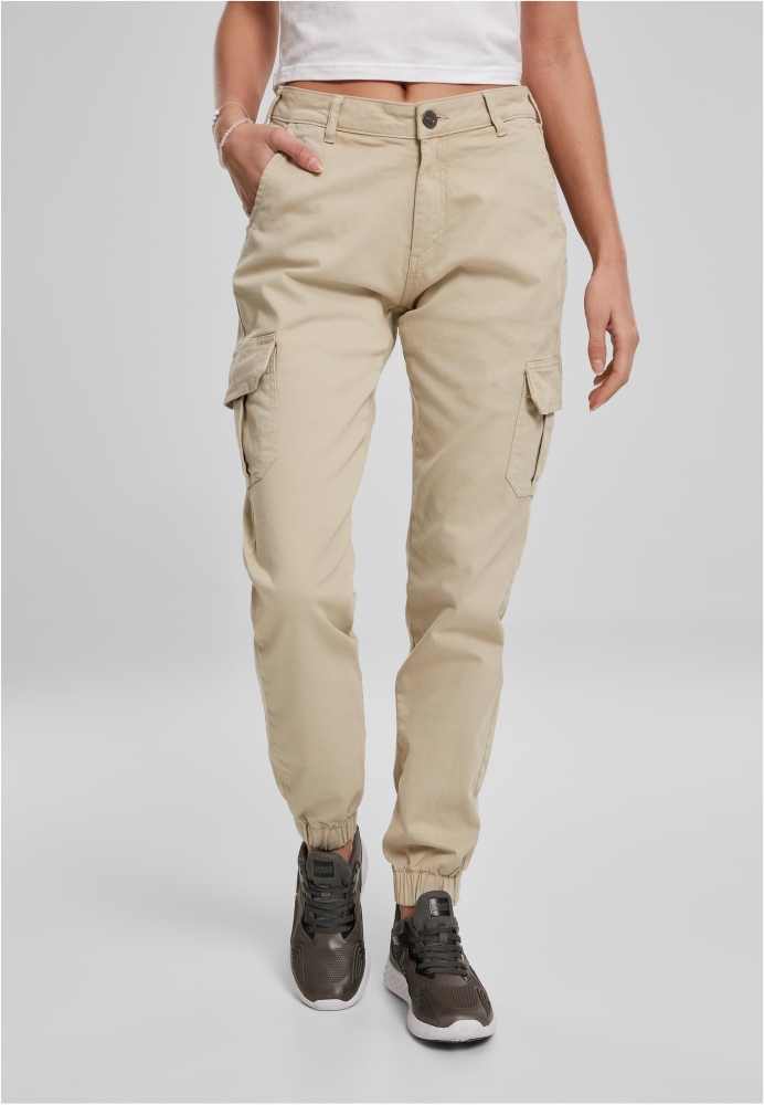 Pantalon High Waist Cargo dama Urban Classics