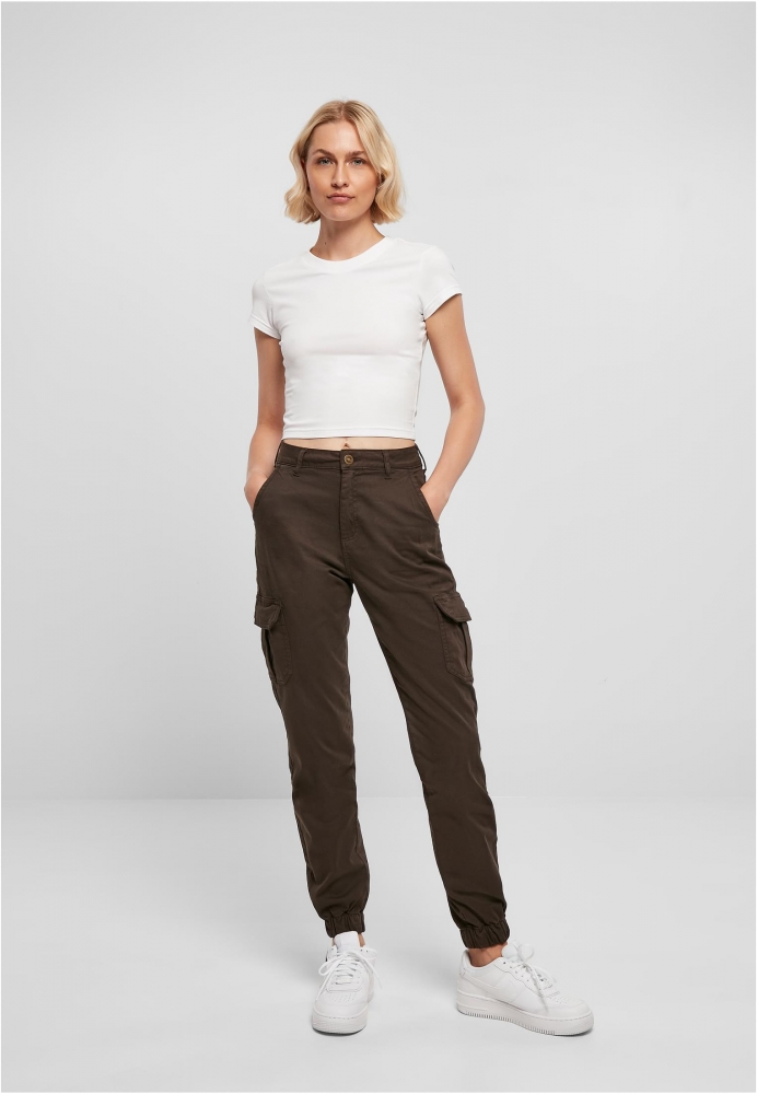 Pantalon High Waist Cargo dama Urban Classics