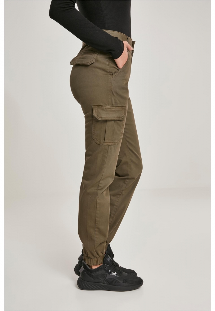 Pantalon High Waist Cargo dama Urban Classics