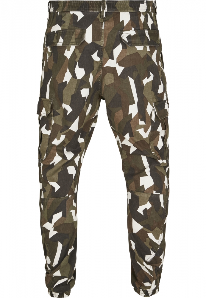 Pantalon Geometric Camo Stretch Twill Cargo Urban Classics