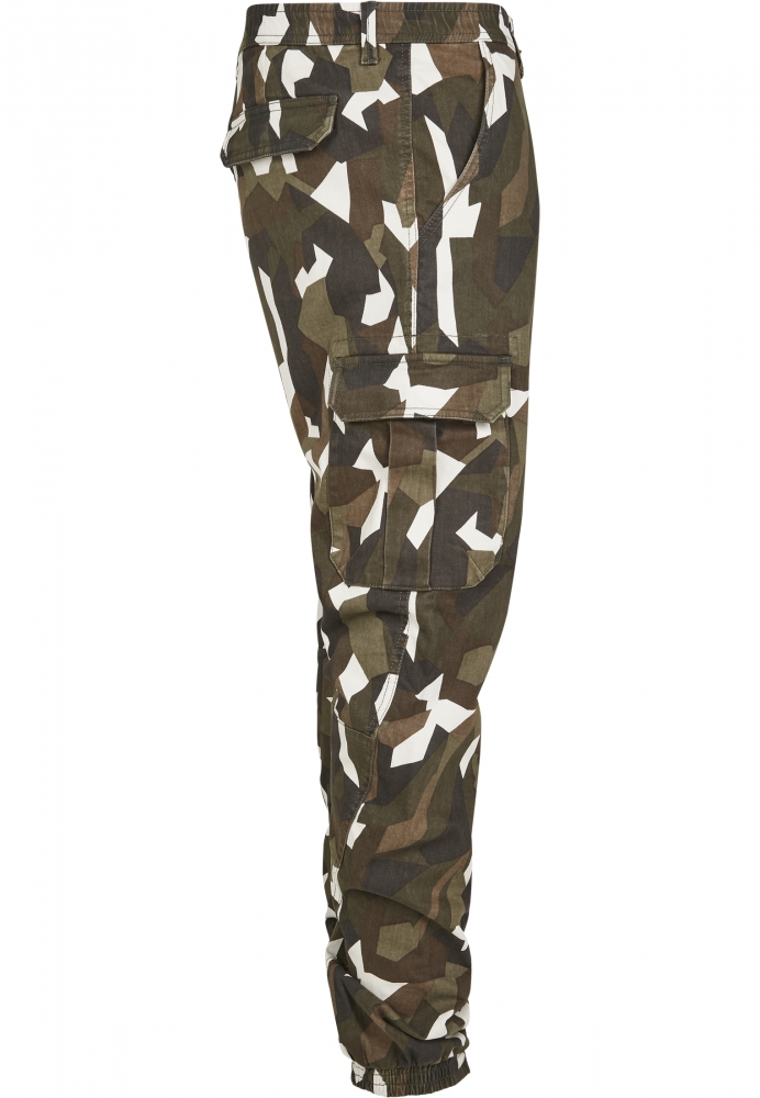 Pantalon Geometric Camo Stretch Twill Cargo Urban Classics