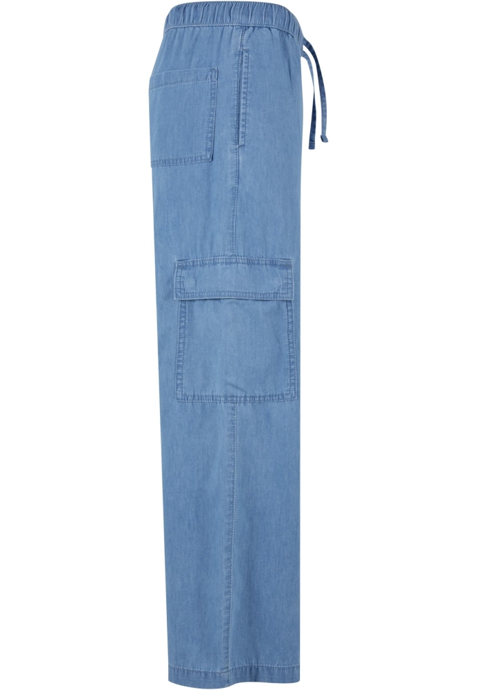 Pantalon Light Denim Cargo dama Urban Classics