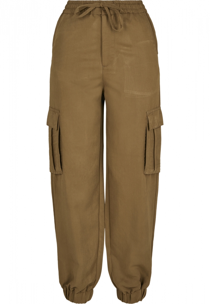 Pantalon Viscose Twill Cargo dama Urban Classics