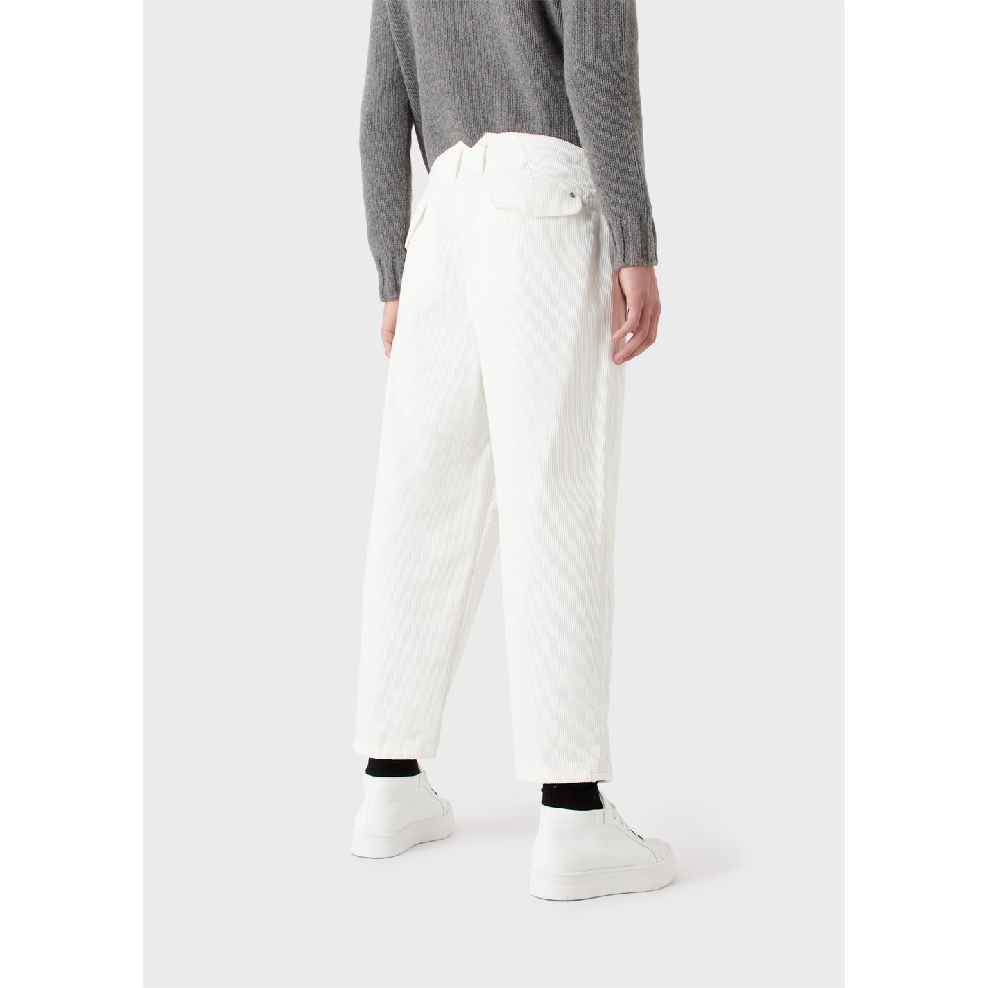 Pantalon Combat EMPORIO ARMANI Ribbed