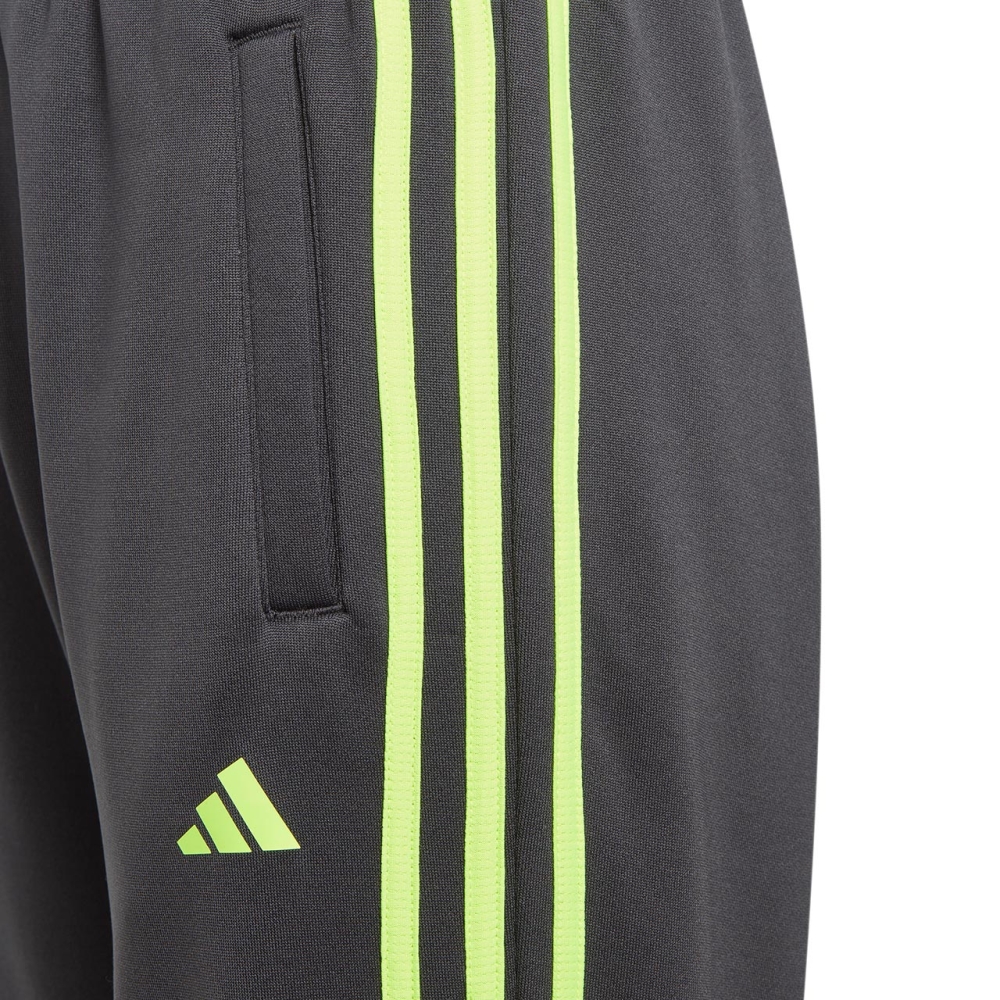 Pantalon for adidas Train Essentials Aeroready black and green HZ0087 copil