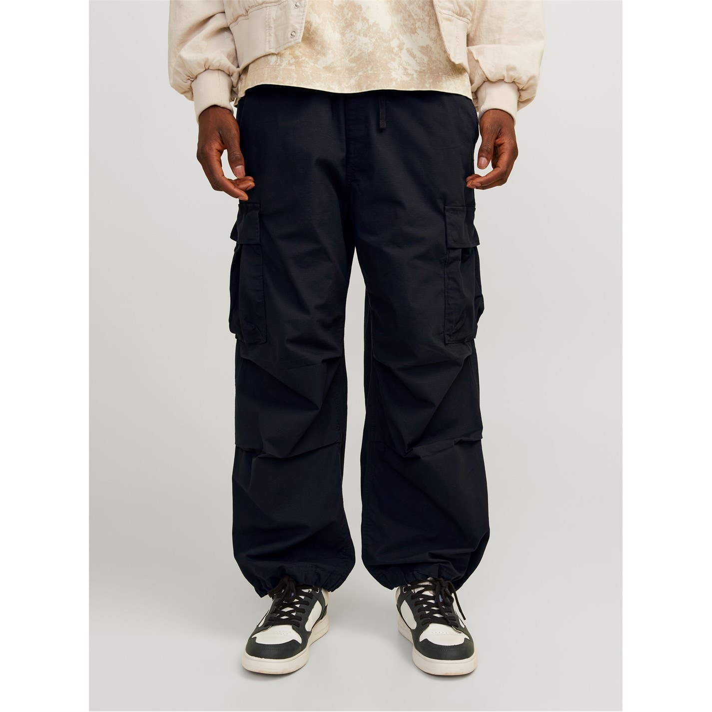 Pantalon Jack and Jones Parachute Cargo barbat