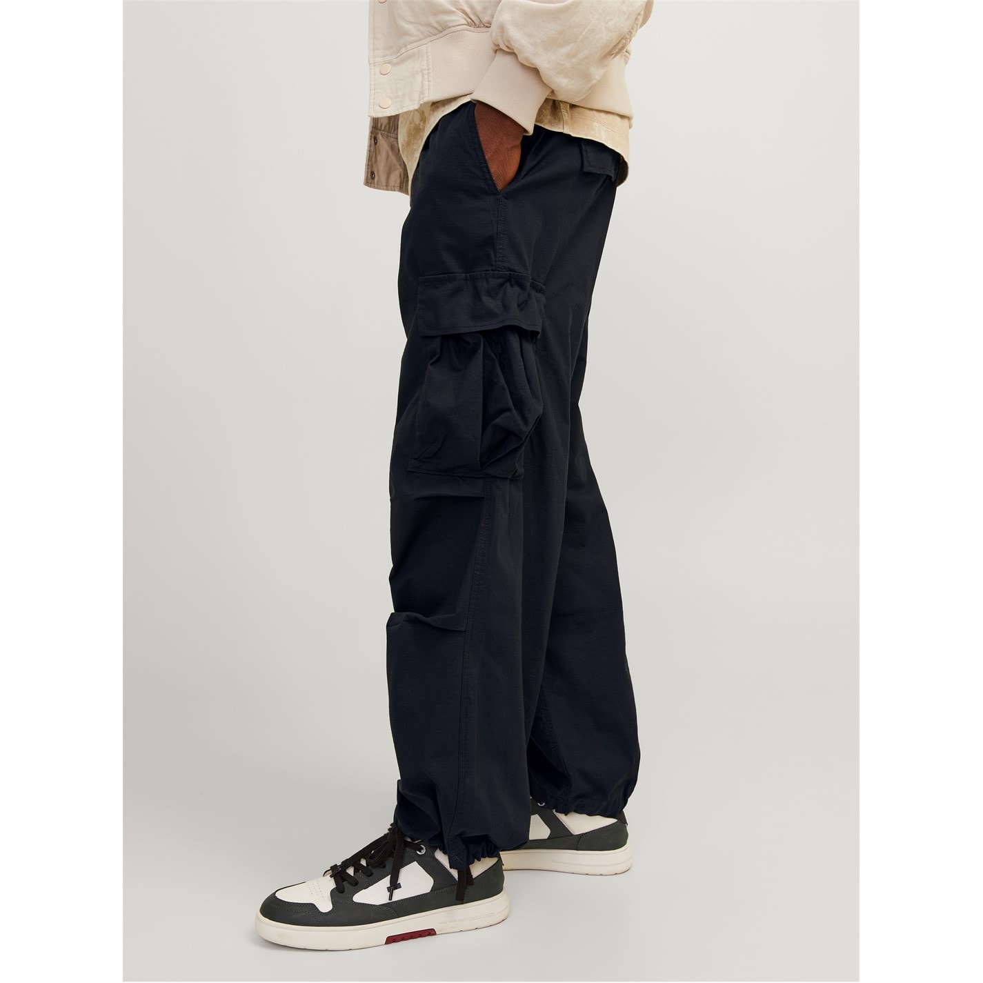 Pantalon Jack and Jones Parachute Cargo barbat