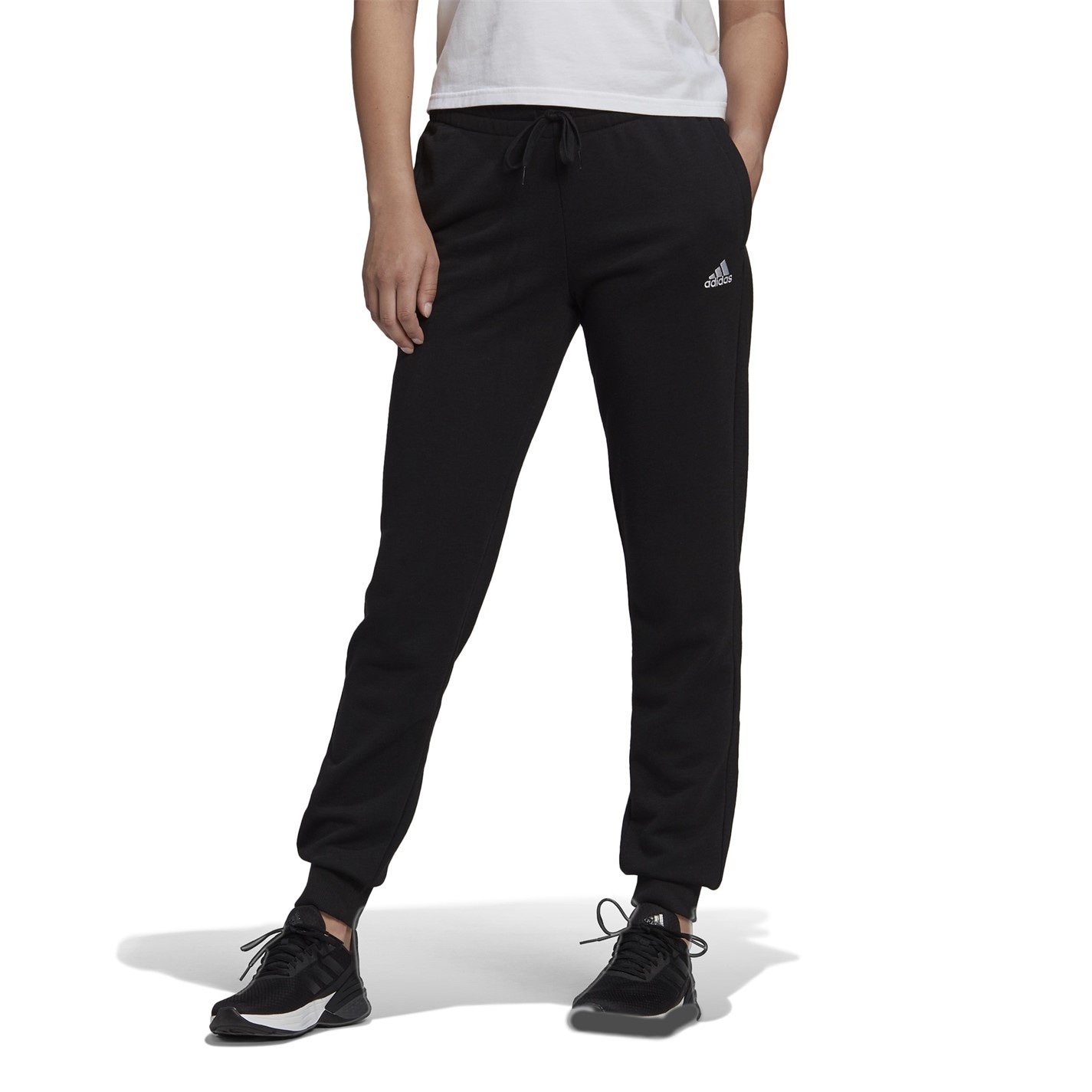 adidas Linear Slim Fit Cotton Joggers dama