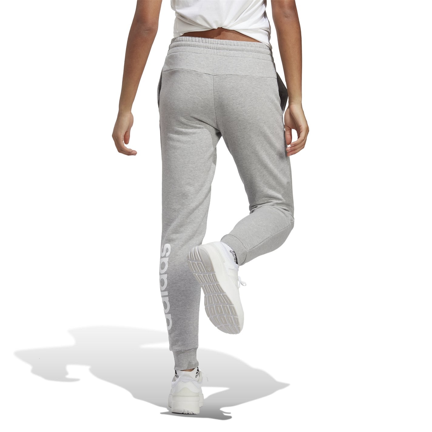 adidas Linear Slim Fit Cotton Joggers dama