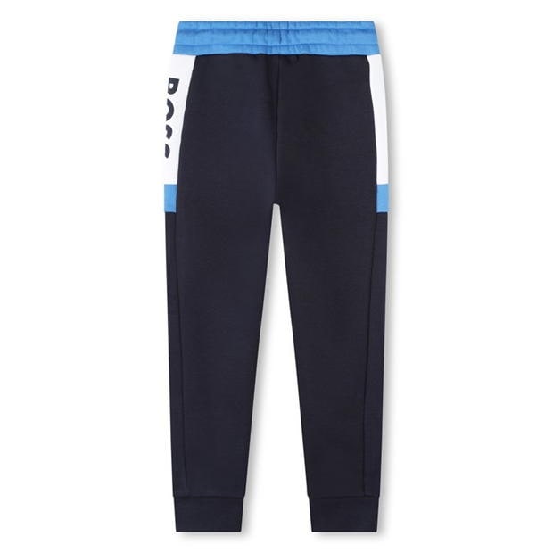 Boss Colour-Block Logo Jogging Bottoms copil