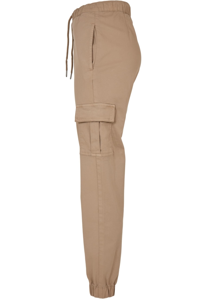 Pantalon High Waist Cargo Comfort Jogging dama Urban Classics