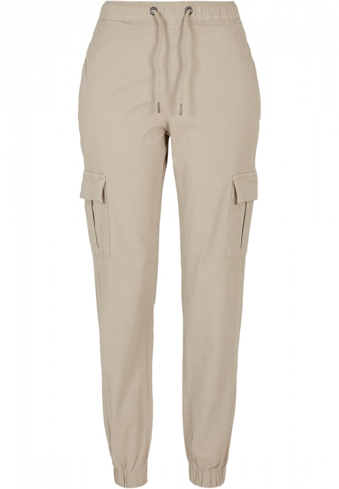 Pantalon High Waist Cargo Comfort Jogging dama Urban Classics