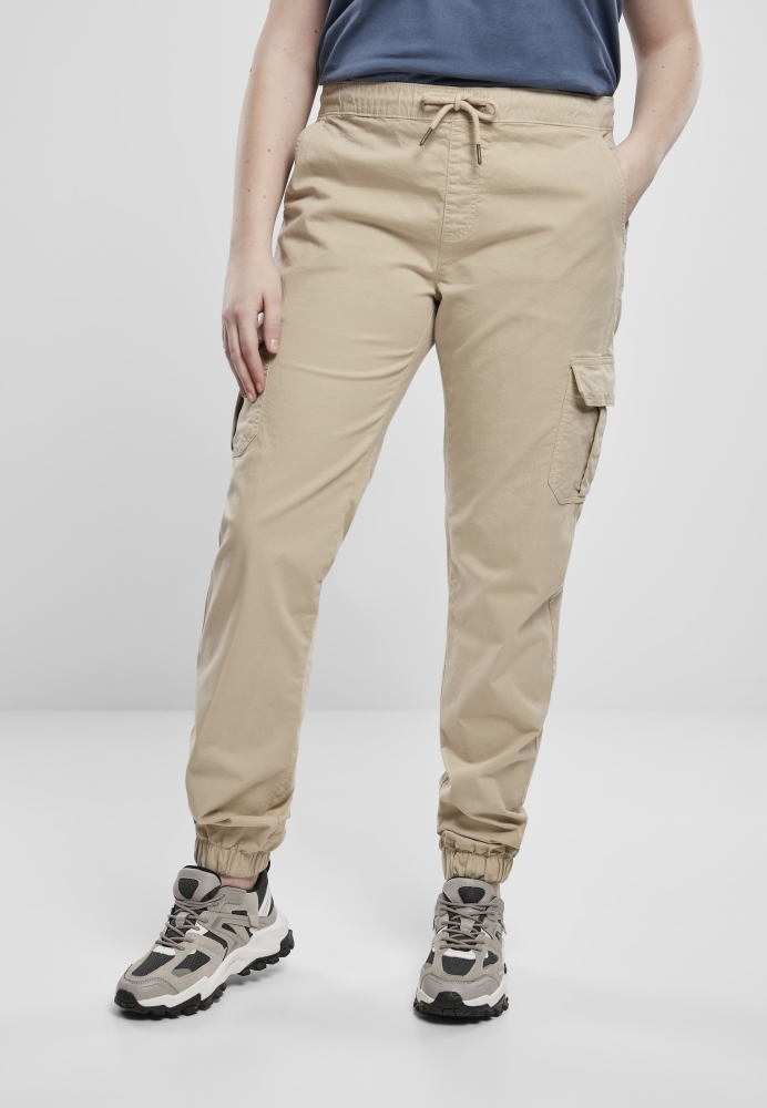 Pantalon High Waist Cargo Jogging dama Urban Classics