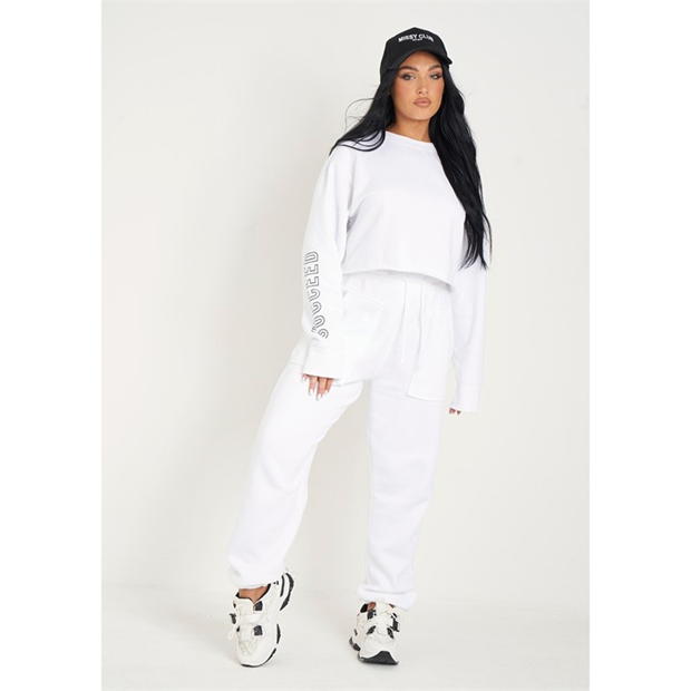 Missy Empire Front Oversized Joggers