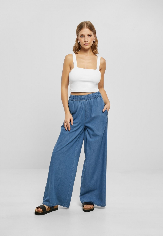 Pantalon Light Denim Wide Leg dama Urban Classics