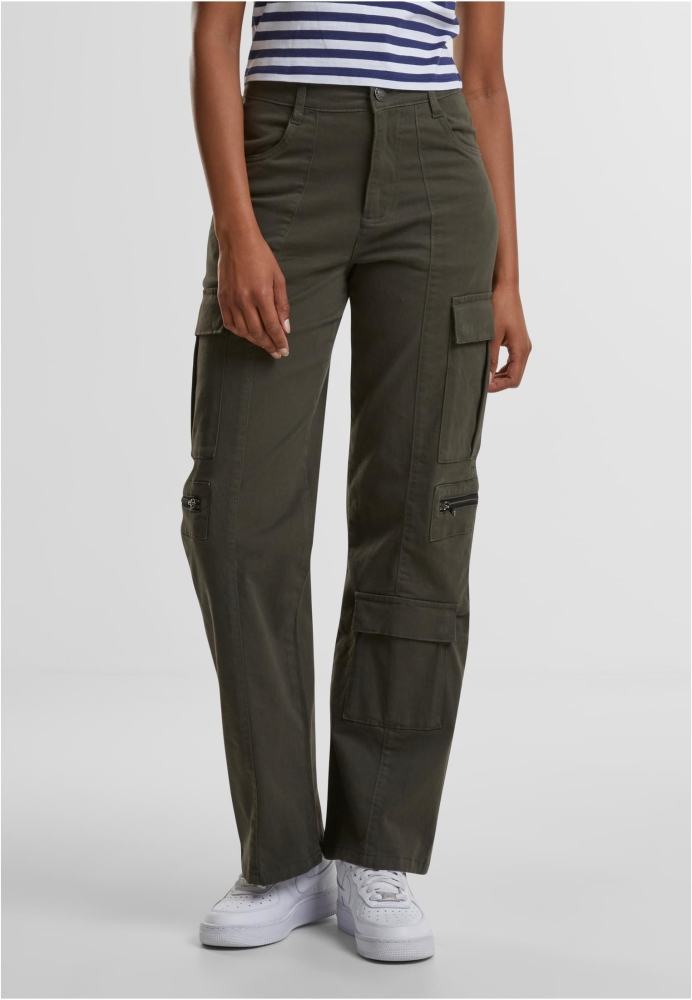 Pantalon Loose Utility Stretch Twill dama Urban Classics