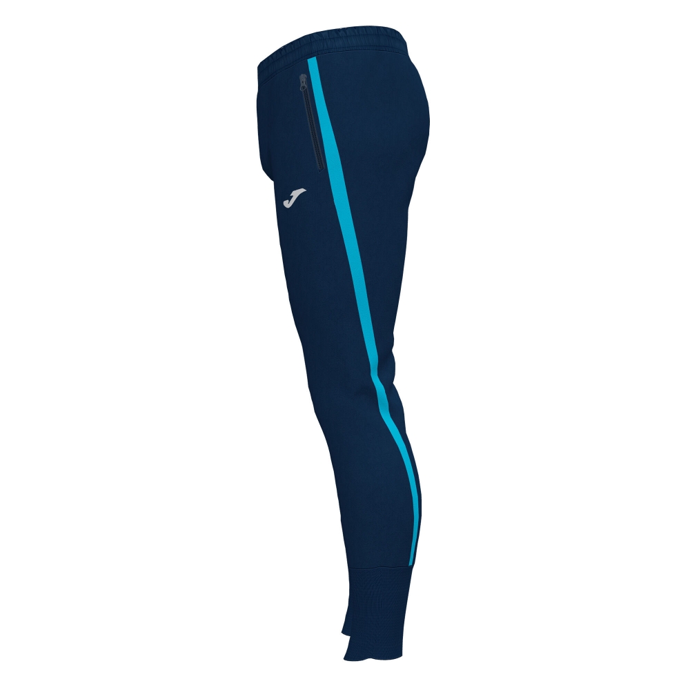 Pantalon Advance Long Navy Fluor Turquoise Joma