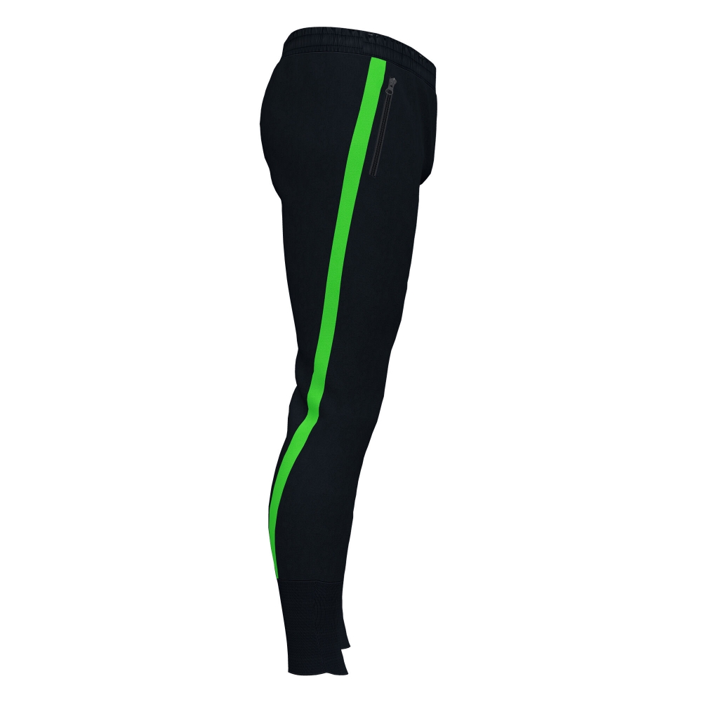 Pantalon Advance Long Black Fluor Green Joma