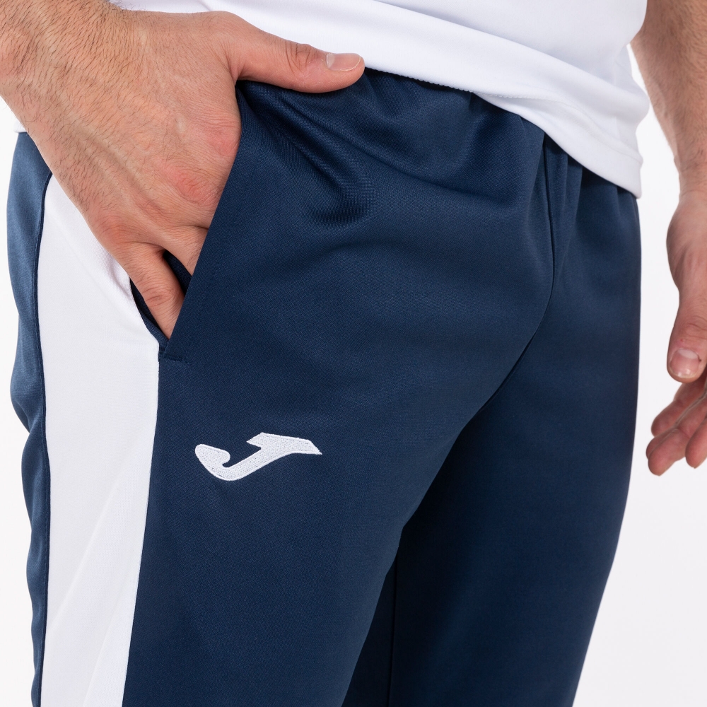 Pantalon Long Champion Iv Navy-white Joma