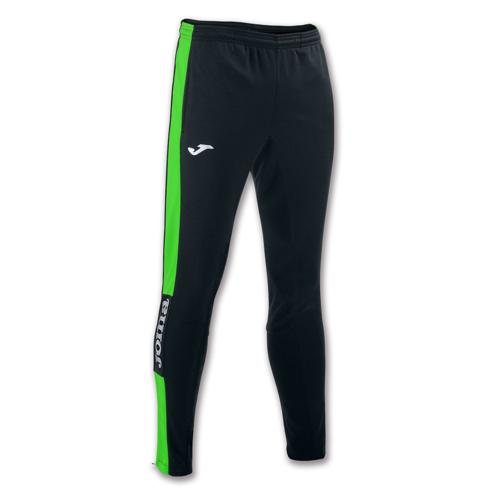 Pantalon Long Championship Iv Black-green Fluor Joma