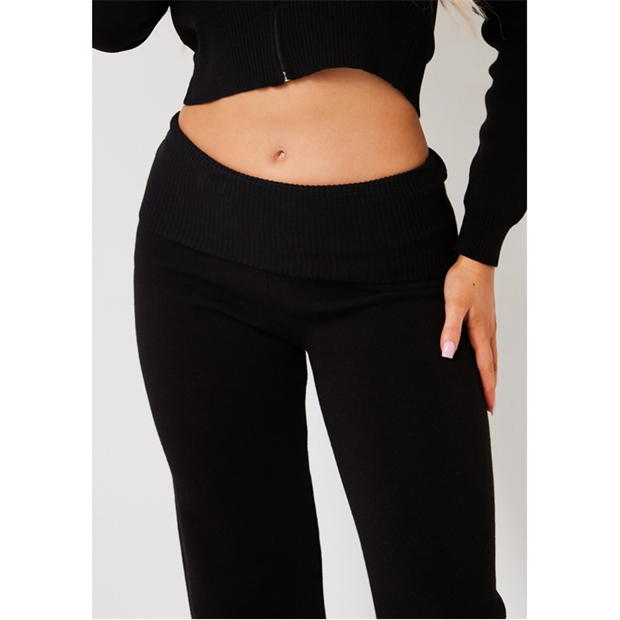 Pantalon Combat Missy Empire Fold Over Waist Flare