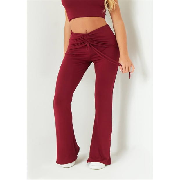 Missy Empire Front Fold Over Trouser