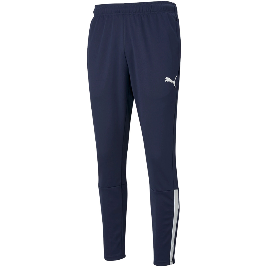 Pantalon Spodnie męskie Puma teamLIGA Training granatowe 657242 06