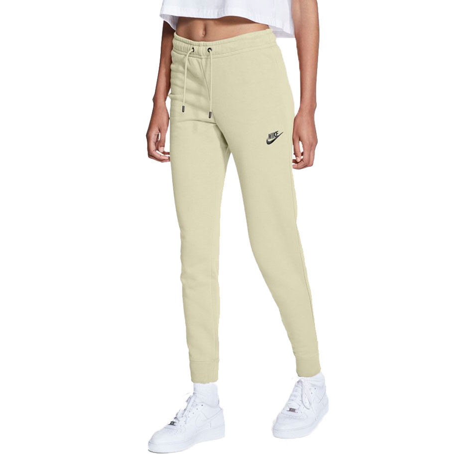 Pantalon 's Nike Essntl Flc Mr Pnt Tight beige BV4099 113 dama