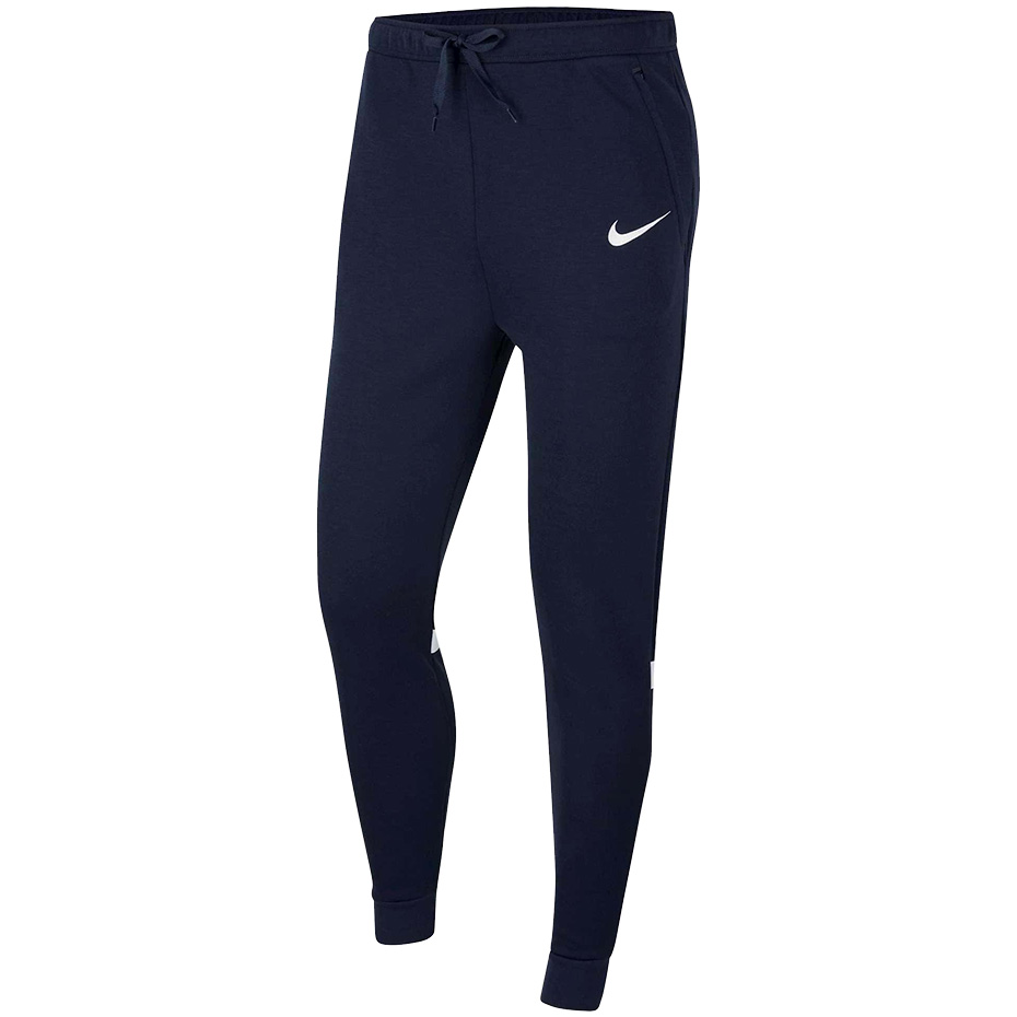 Pantalon Spodnie męskie Nike Flecee Strike 21 KPZ granatowe CW6336 451