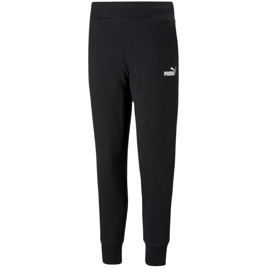 Pantalon trening Spodnie damskie Puma ESS FL czarne 586839 01