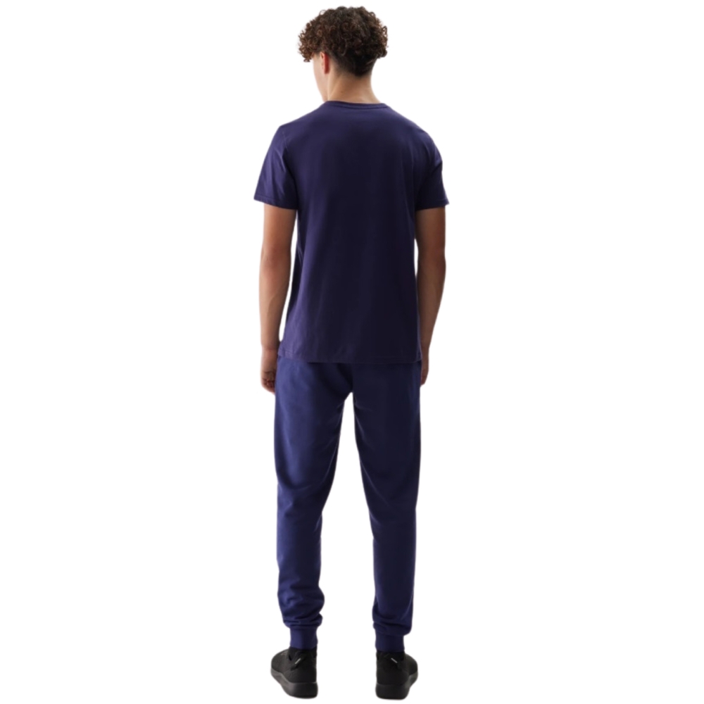 Pantaloni pentru b?rba?i 4F M603 bleumarin 4FWSS24TTROM603 31S