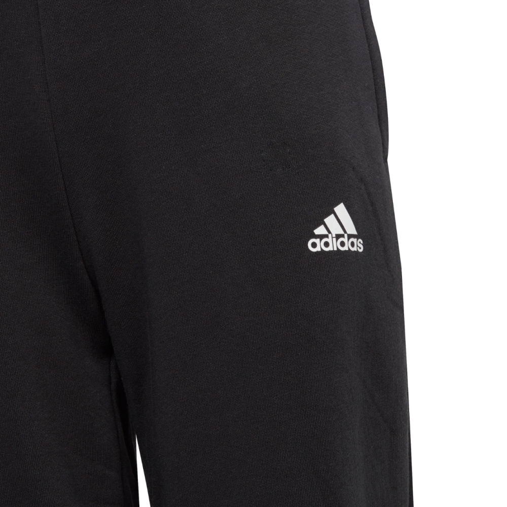 Pantaloni pentru copii adidas Essentials Linear Logo negru IB8907