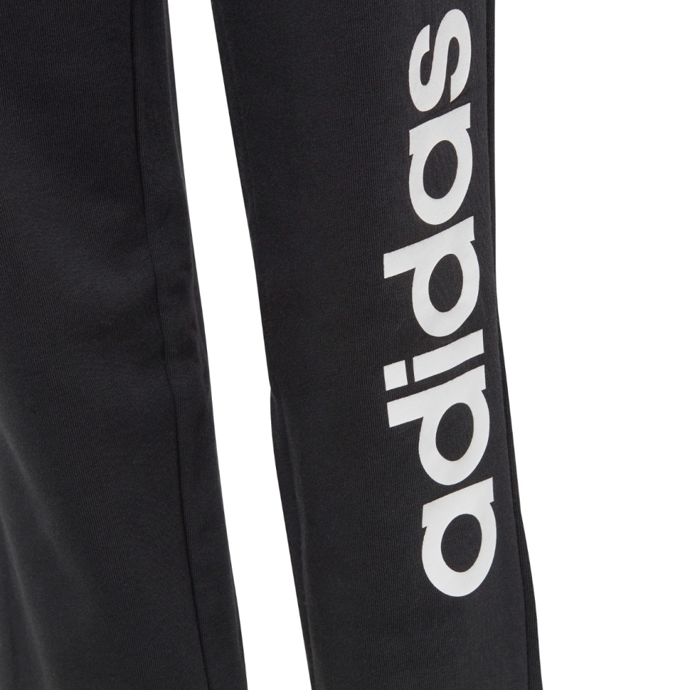 Pantaloni pentru copii adidas Essentials Linear Logo negru IB8907