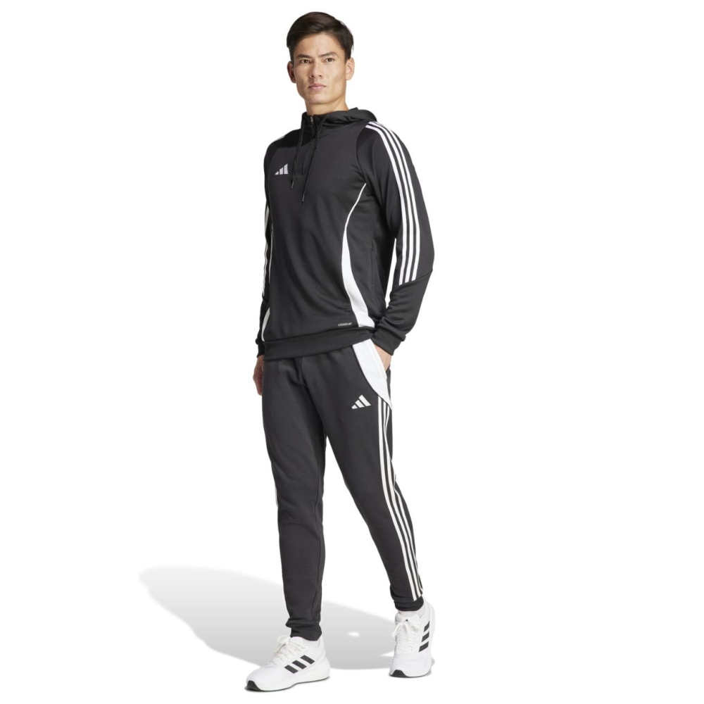 Pantalon Men's
 adidas Tiro 24 Sweat black and white IP1976