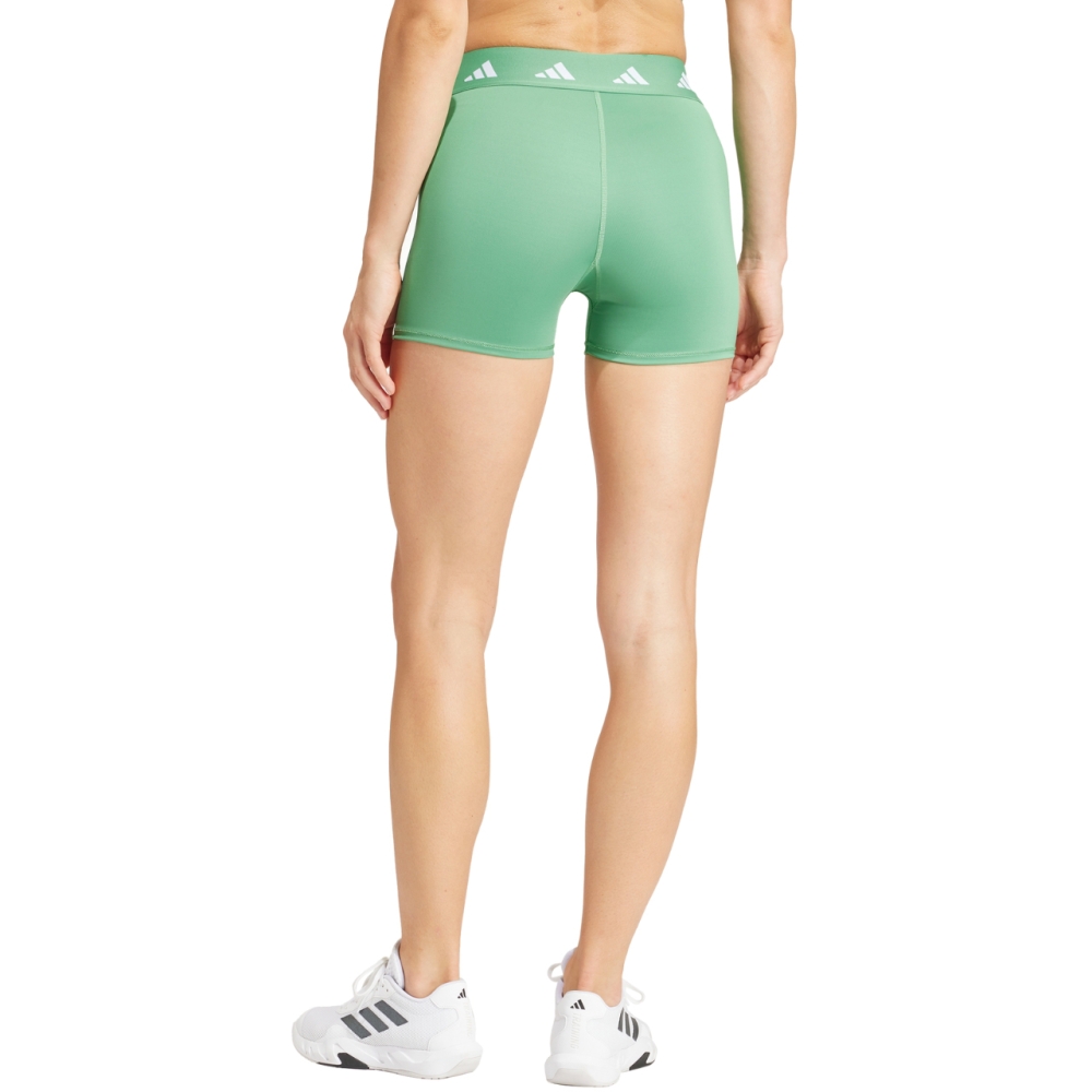 Pantaloni scur?i adidas Techfit pentru femei, verde IU1853