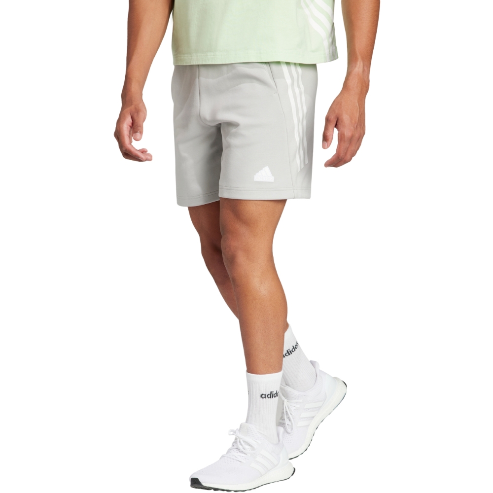 Pantaloni scur?i b?rba?i adidas Future Icons 3-Stripes gri IR9165