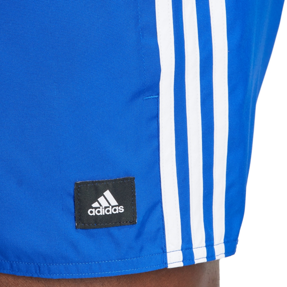 Pantaloni scur?i de baie adidas 3-Stripes CLX albastru IS2057