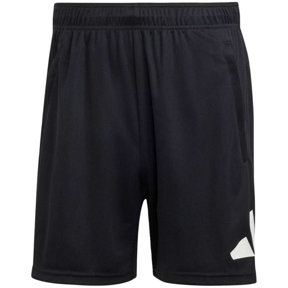 Pantaloni scur?i pentru b?rba?i adidas Train Essentials Logo Training negru IB8121