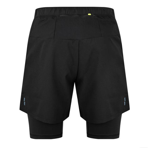 The North Face SUNRISER 2IN1 SHORT 6IN TNF BLACK