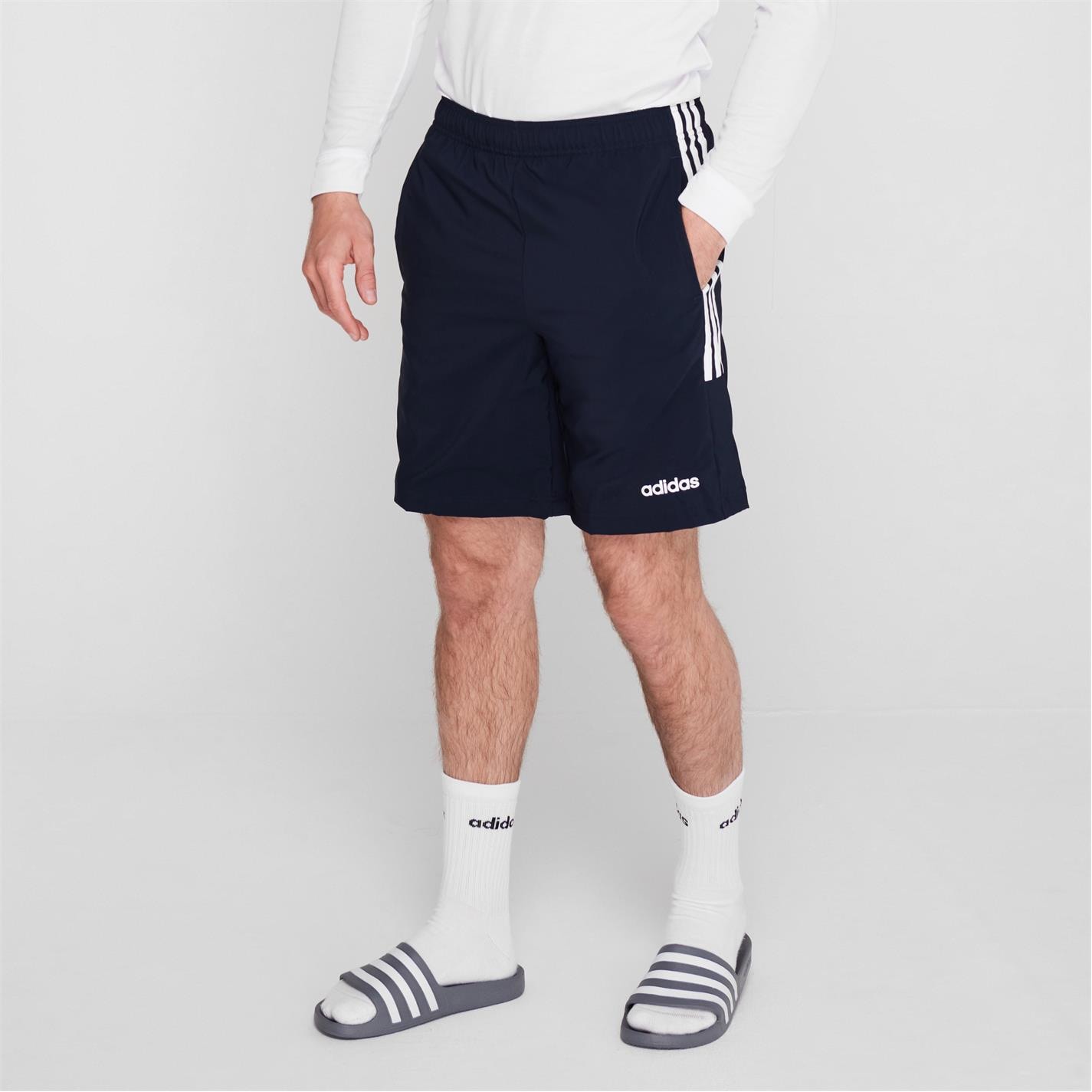 Pantalon scurt Combat adidas 3-Stripes barbat