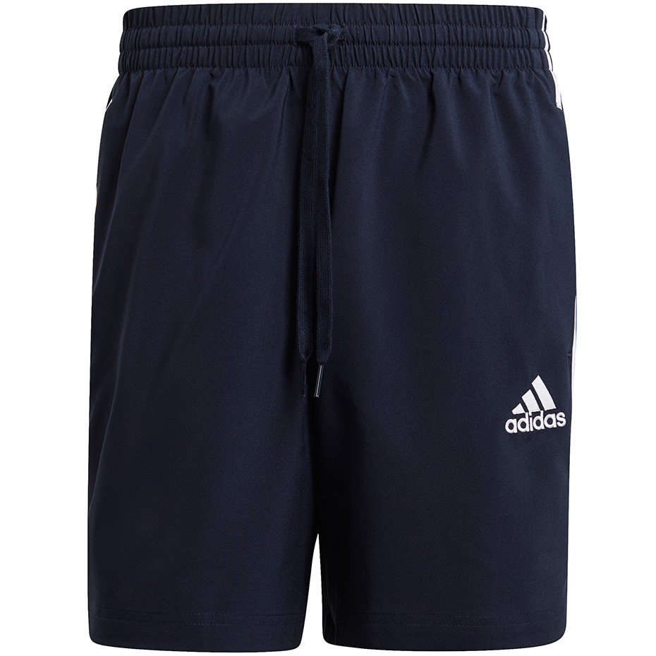 Pantalon scurt Combat Spodenki męskie adidas Aeroready Essentials Chelsea 3-Stripes granatowe GL0023