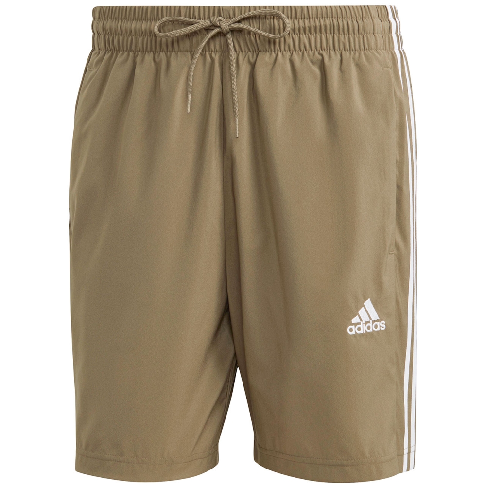 Pantalon scurt Combat adidas Aeroready Essentials Chelsea 3-Stripes men's khaki IC1488