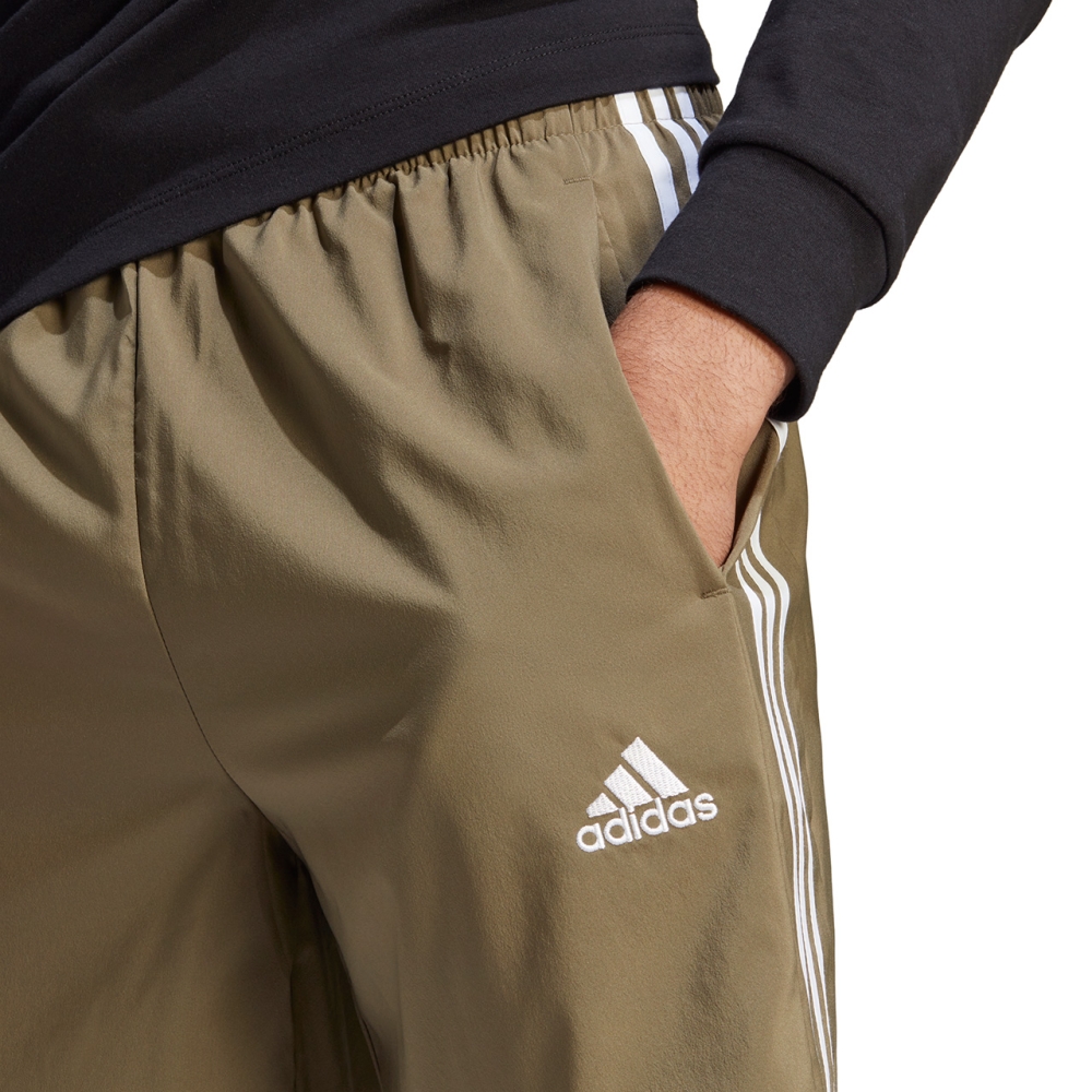 Pantalon scurt Combat adidas Aeroready Essentials Chelsea 3-Stripes men's khaki IC1488