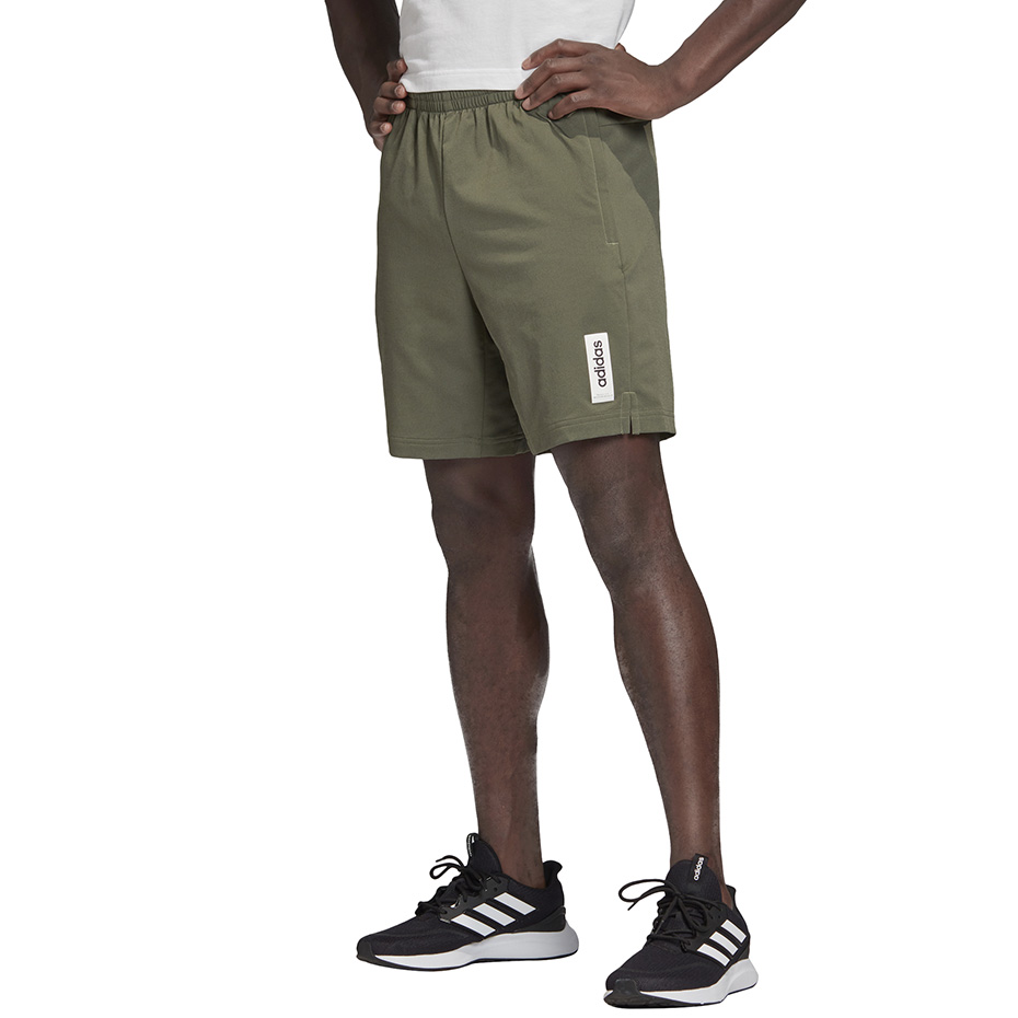 Pantalon scurt Combat Adidas Brilliant Basics khaki FL9009 barbat