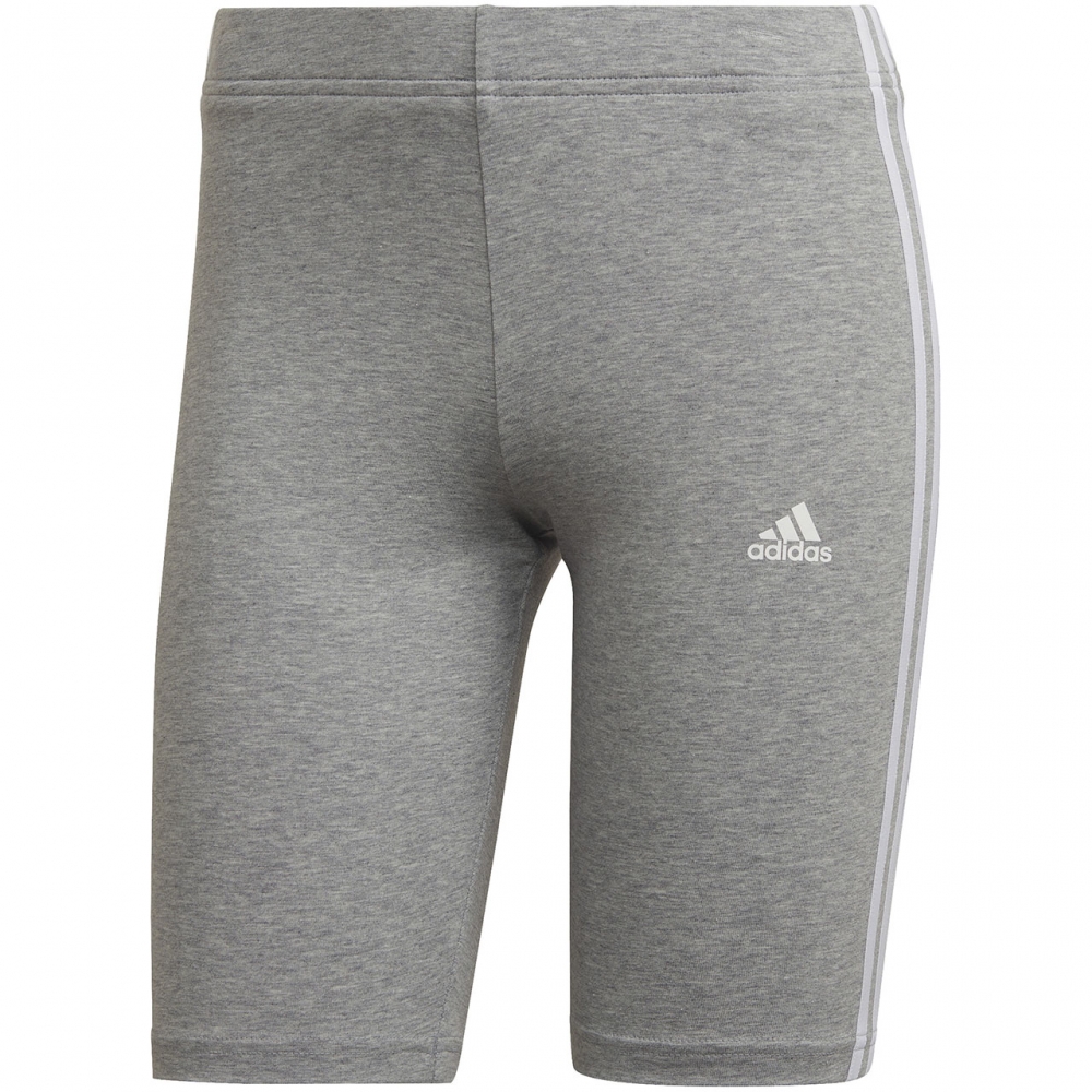 Pantalon scurt Combat 's Adidas Essentials 3-Stripes Bike gray HF5956 dama