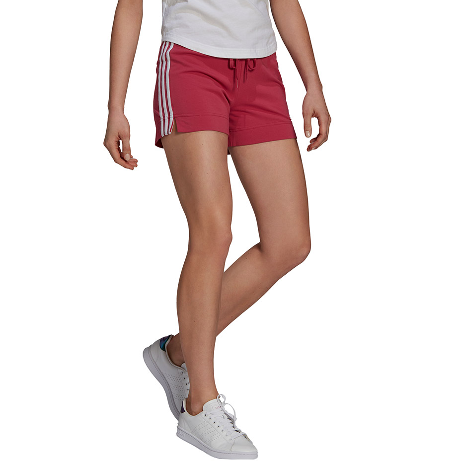 Pantalon scurt Combat 's adidas Essentials Slim Short burgundy GM5530 dama