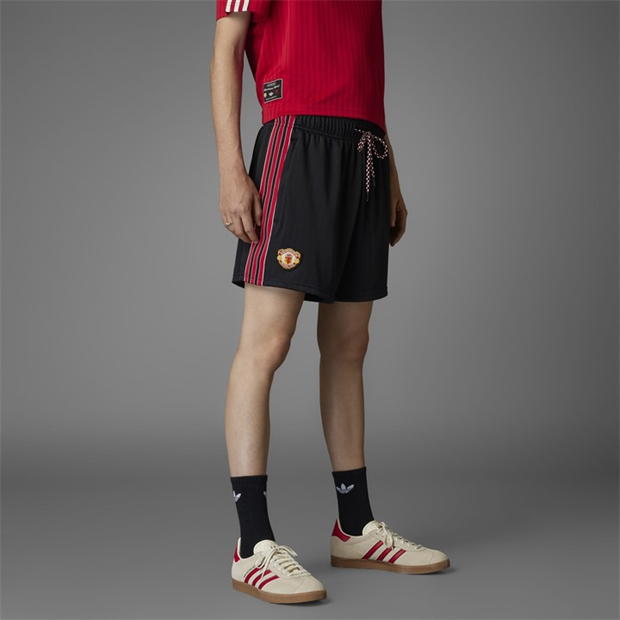 Pantalon scurt Combat adidas Manchester United FC Terrace Icons adulti